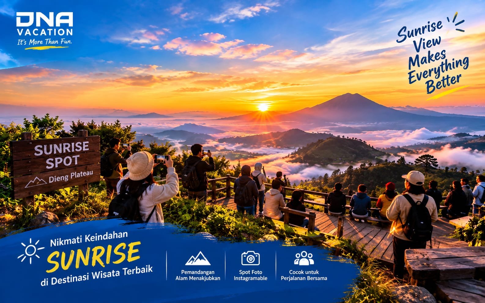 Destinasi Wisata untuk Menikmati Sunrise Terbaik