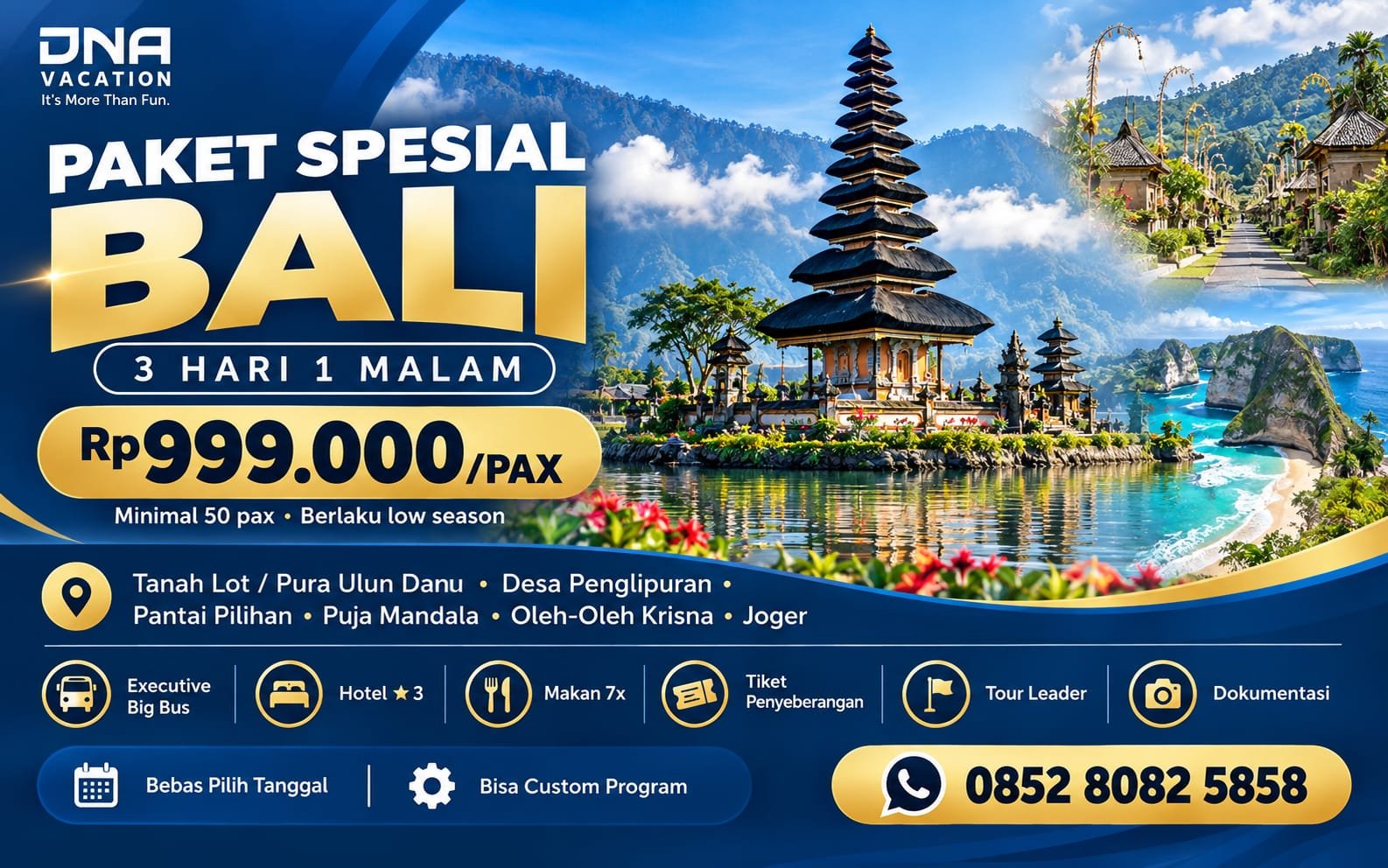 Paket Special Bali 3 Hari 1 Malam