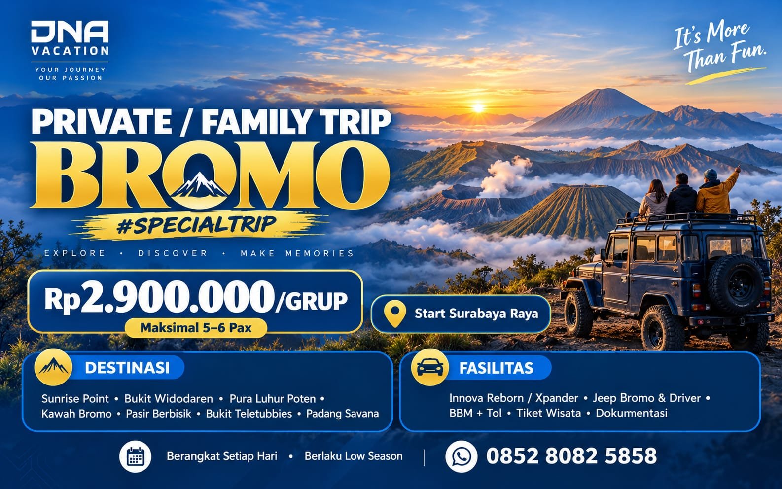 Private / Family Trip Bromo